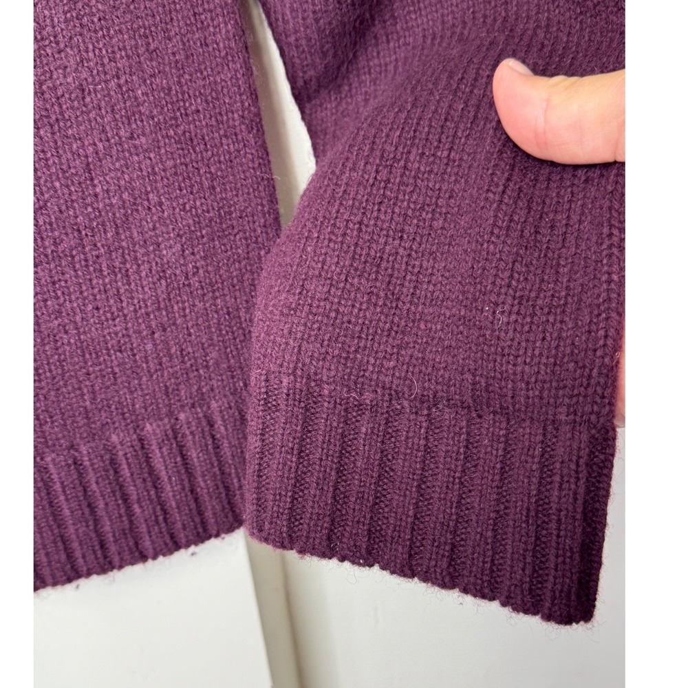 Vintage Eddie Bauer Fair Isle Sweater Women's Med Purple/Red - Picture 4 of 7